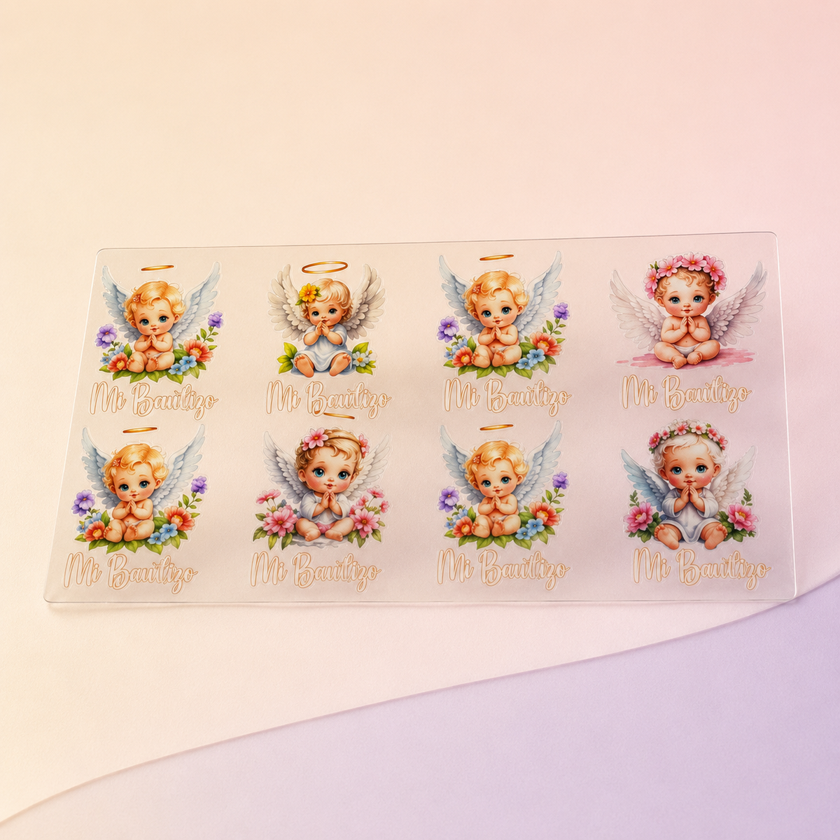 Premium UV DTF Cup Wrap Stickers