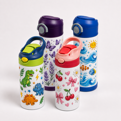 Blank Craft Tumbler with Colorful Lid