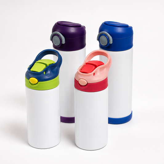 Blank Craft Tumbler with Colorful Lid